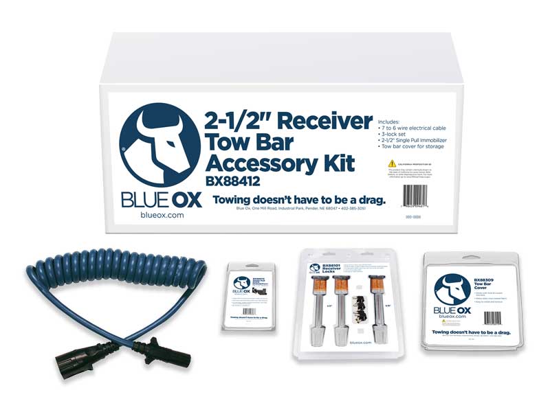 BlueOx 2-1/2" Receiver Tow Bar Accessory Kit